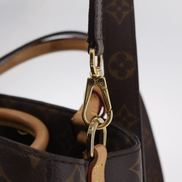 LOUIS VUITTON Monogram Montaigne BB Hand Bag 2way M41055 LV Auth ep16626V