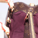 LOUIS VUITTON Monogram Montaigne BB Hand Bag 2way M41055 LV Auth ep16626V-30