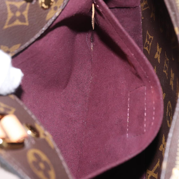 LOUIS VUITTON Monogram Montaigne BB Hand Bag 2way M41055 LV Auth ep16626V