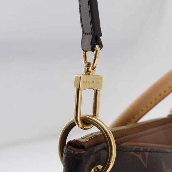 LOUIS VUITTON Monogram Pallas MM Hand Bag M40907 LV Auth ep16632M