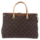 LOUIS VUITTON Monogram Pallas MM Hand Bag M40907 LV Auth ep16632M-13