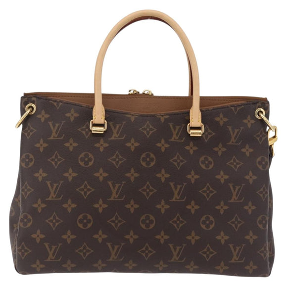 LOUIS VUITTON Monogram Pallas MM Hand Bag M40907 LV Auth ep16632M