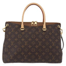 LOUIS VUITTON Monogram Pallas MM Hand Bag M40907 LV Auth ep16632M-2
