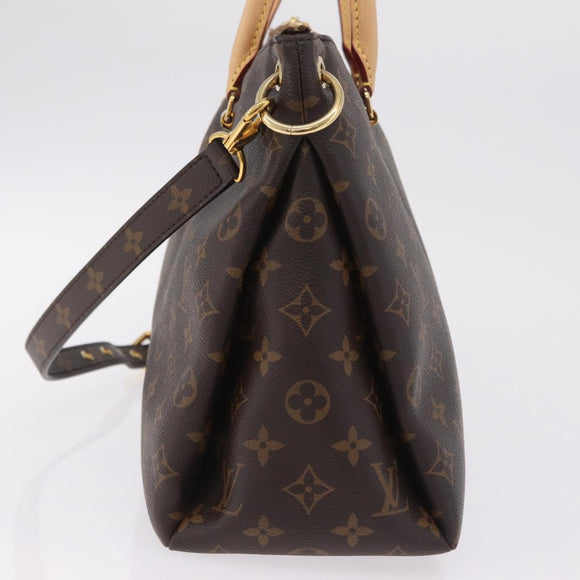 LOUIS VUITTON Monogram Pallas MM Hand Bag M40907 LV Auth ep16632M