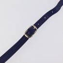 Balenciaga Classic Envelope Shoulder Bag Leather Blue 319376 Auth ep16636M-8