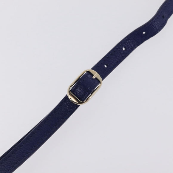 Balenciaga Classic Envelope Shoulder Bag Leather Blue 319376 Auth ep16636M