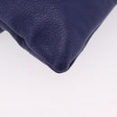Balenciaga Classic Envelope Shoulder Bag Leather Blue 319376 Auth ep16636M-17