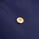 Balenciaga Classic Envelope Shoulder Bag Leather Blue 319376 Auth ep16636M-23