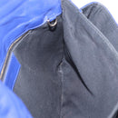 Balenciaga Classic Envelope Shoulder Bag Leather Blue 319376 Auth ep16636M-25