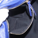 Balenciaga Classic Envelope Shoulder Bag Leather Blue 319376 Auth ep16636M-31