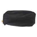 Bottega Veneta Chain Shoulder Bag Leather Black Gold Tone Auth ep16639M-9