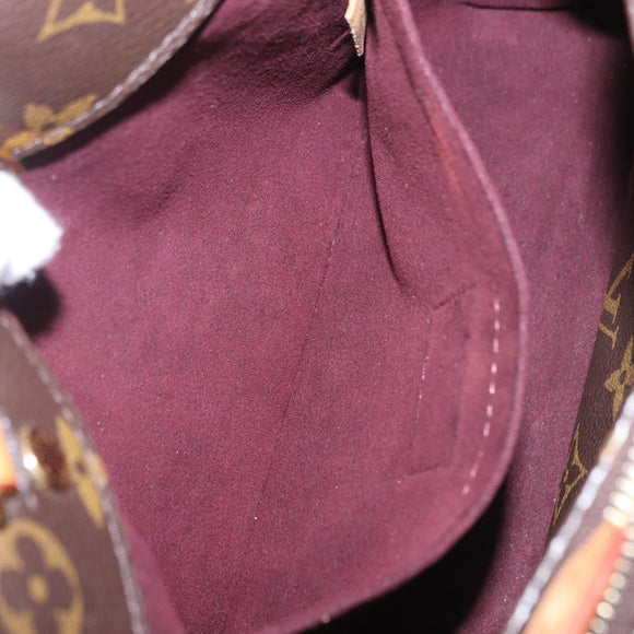 LOUIS VUITTON Monogram Montaigne BB Hand Bag 2way M41055 LV Auth ep16643V