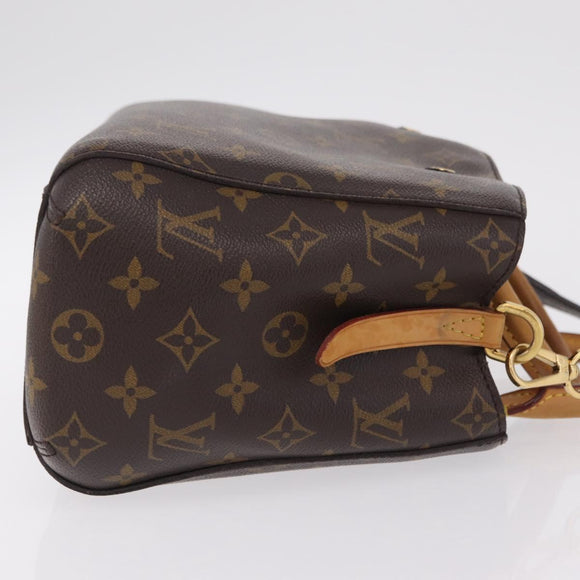 LOUIS VUITTON Monogram Montaigne BB Hand Bag 2way M41055 LV Auth ep16643V