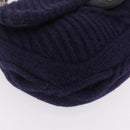 CHANEL Chain Shoulder Bag Knit Purple Gold Tone Paris-Hamburg Auth ep16644SAM-11