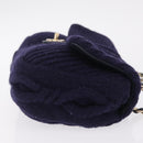 CHANEL Chain Shoulder Bag Knit Purple Gold Tone Paris-Hamburg Auth ep16644SAM-4