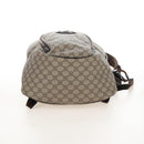 GUCCI GG Supreme Backpack PVC Beige Silver 223705 Auth ep16647V-13