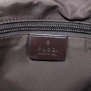 GUCCI GG Supreme Backpack PVC Beige Silver 223705 Auth ep16647V-22