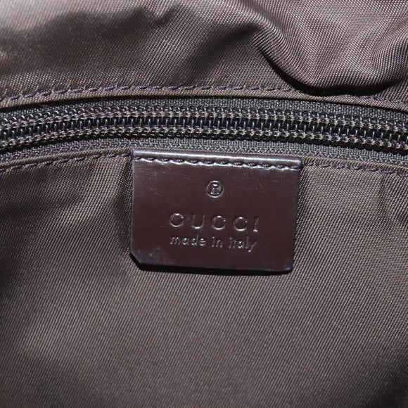 GUCCI GG Supreme Backpack PVC Beige Silver 223705 Auth ep16647V