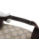 GUCCI GG Supreme Backpack PVC Beige Silver 223705 Auth ep16647V-8