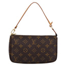 LOUIS VUITTON Monogram Pochette Accessoires Pouch M51980 LV Auth ep16649V-2