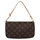 LOUIS VUITTON Monogram Pochette Accessoires Pouch M51980 LV Auth ep16649V-3
