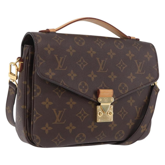 LOUIS VUITTON Monogram Pochette Metis MM Hand Bag M44875 LV Auth ep16651M