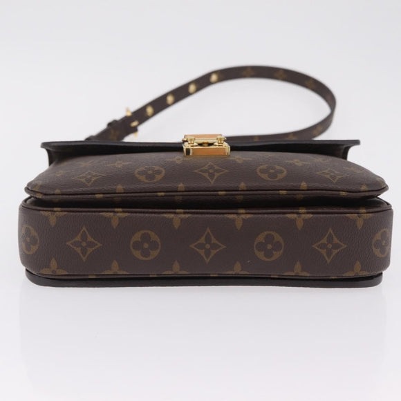 LOUIS VUITTON Monogram Pochette Metis MM Hand Bag M44875 LV Auth ep16651M