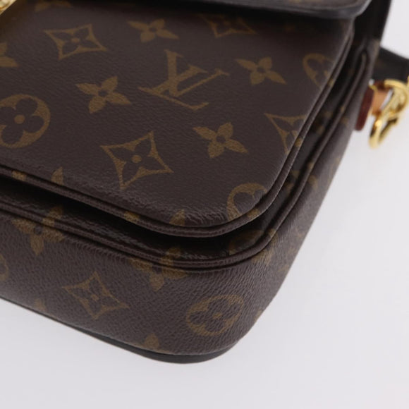 LOUIS VUITTON Monogram Pochette Metis MM Hand Bag M44875 LV Auth ep16651M