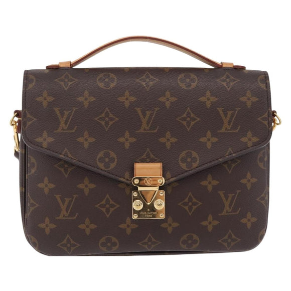 LOUIS VUITTON Monogram Pochette Metis MM Hand Bag M44875 LV Auth ep16651M