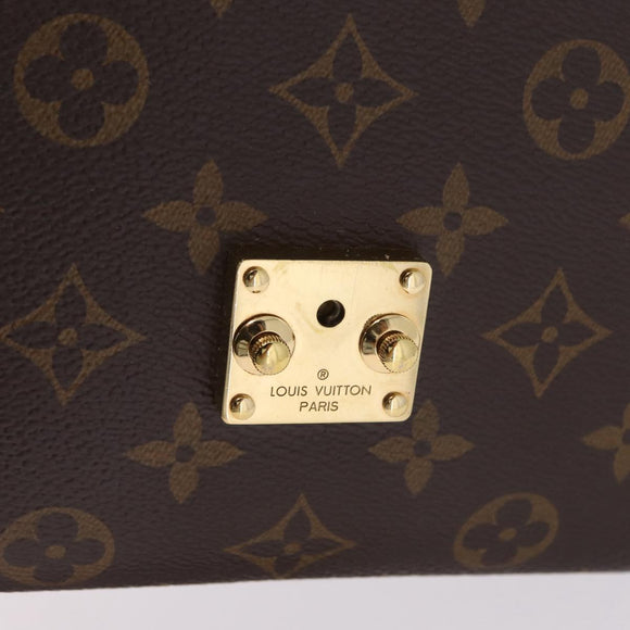 LOUIS VUITTON Monogram Pochette Metis MM Hand Bag M44875 LV Auth ep16651M