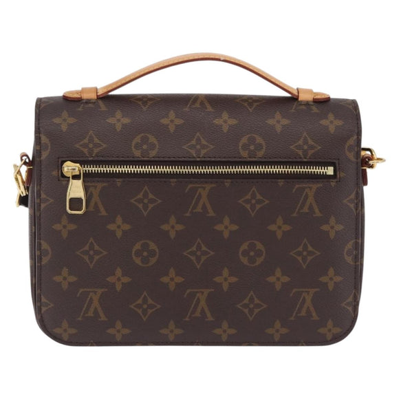 LOUIS VUITTON Monogram Pochette Metis MM Hand Bag M44875 LV Auth ep16651M