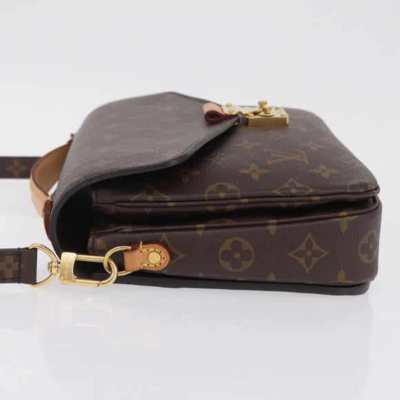 LOUIS VUITTON Monogram Pochette Metis MM Hand Bag M44875 LV Auth ep16651M