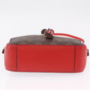 LOUIS VUITTON Monogram Saintonge Shoulder Bag Red M43556 LV Auth ep16654M-5