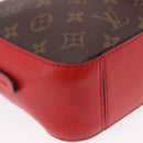 LOUIS VUITTON Monogram Saintonge Shoulder Bag Red M43556 LV Auth ep16654M-16