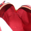 LOUIS VUITTON Monogram Saintonge Shoulder Bag Red M43556 LV Auth ep16654M-24