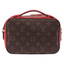 LOUIS VUITTON Monogram Saintonge Shoulder Bag Red M43556 LV Auth ep16654M-2