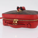 LOUIS VUITTON Monogram Saintonge Shoulder Bag Red M43556 LV Auth ep16654M-6