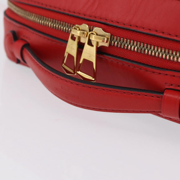 LOUIS VUITTON Monogram Saintonge Shoulder Bag Red M43556 LV Auth ep16654M