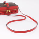 LOUIS VUITTON Monogram Saintonge Shoulder Bag Red M43556 LV Auth ep16654M-8