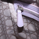 Christian Dior Lady Dior Canage Hand Bag Lamb Skin 2way Purple Auth ep16659SAM-25