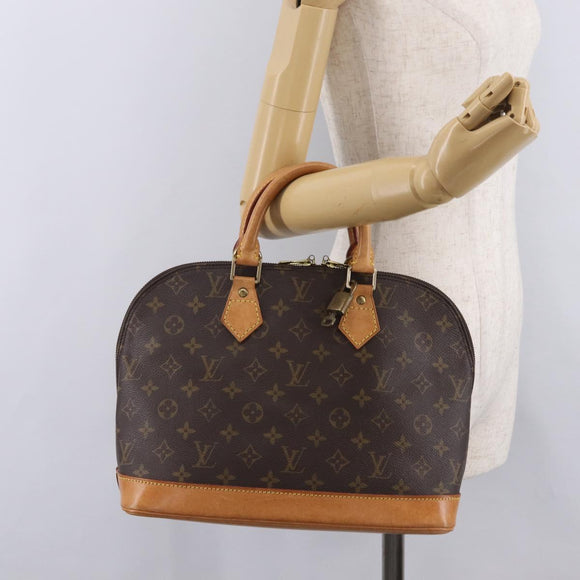 LOUIS VUITTON Monogram Alma Hand Bag M51130 LV Auth ep16670A