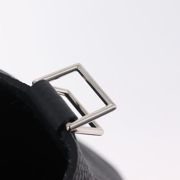 HERMES Picotan Lock MM Hand Bag Taurillon Clemence Navy Silver Auth ep16671SM