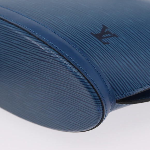 LOUIS VUITTON Epi Saint Jacques Hand Bag Blue M52265 LV Auth ep16684V