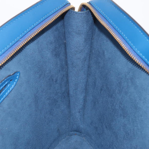 LOUIS VUITTON Epi Saint Jacques Hand Bag Blue M52265 LV Auth ep16684V