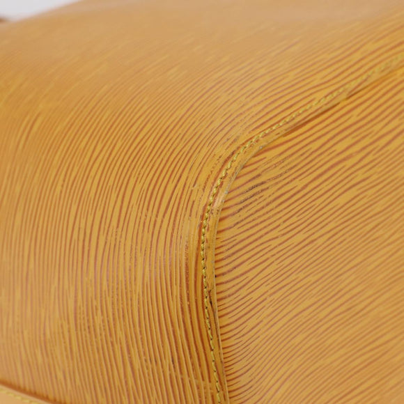 LOUIS VUITTON Epi Petit Noe Shoulder Bag Tassili Yellow M44109 LV Auth ep16686A