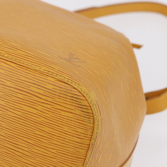 LOUIS VUITTON Epi Petit Noe Shoulder Bag Tassili Yellow M44109 LV Auth ep16686A