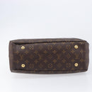 LOUIS VUITTON Monogram Pallas MM Hand Bag 2way Red M41175 LV Auth ep16688V-14