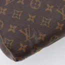 LOUIS VUITTON Monogram Pallas MM Hand Bag 2way Red M41175 LV Auth ep16688V-19