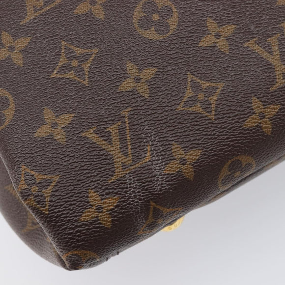 LOUIS VUITTON Monogram Pallas MM Hand Bag 2way Red M41175 LV Auth ep16688V