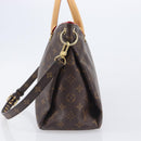 LOUIS VUITTON Monogram Pallas MM Hand Bag 2way Red M41175 LV Auth ep16688V-4